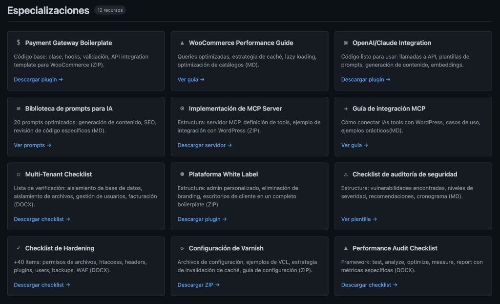 herramientas del curso wordpress avanzado ayudawp 5