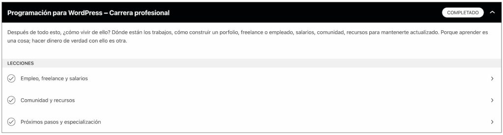 modulo 5 curso programacion wordpress